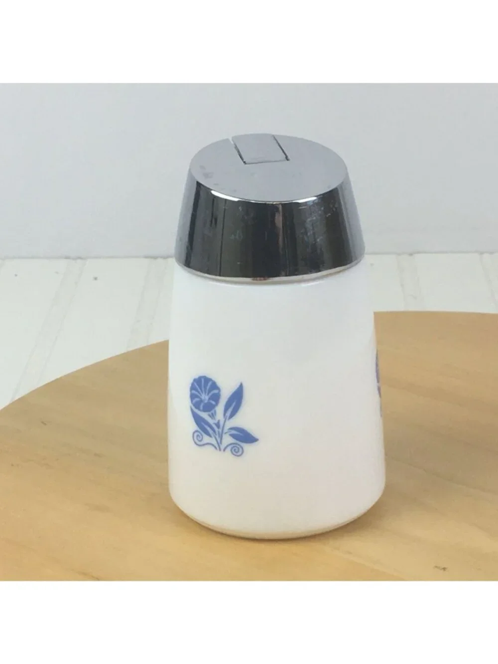 Vintage Cornflower Sugar Dispenser Container by Dispensers Inc Santa Barbara Ca